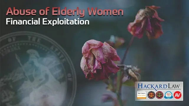 Elder Financial Exploitation of Women | Break the Silence