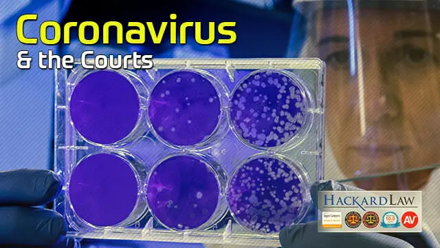 Coronavirus & California Courts