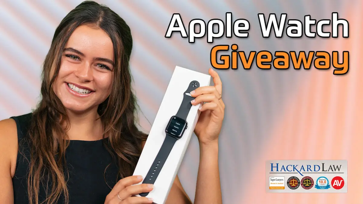 Hackard Law’s Apple Watch Giveaway