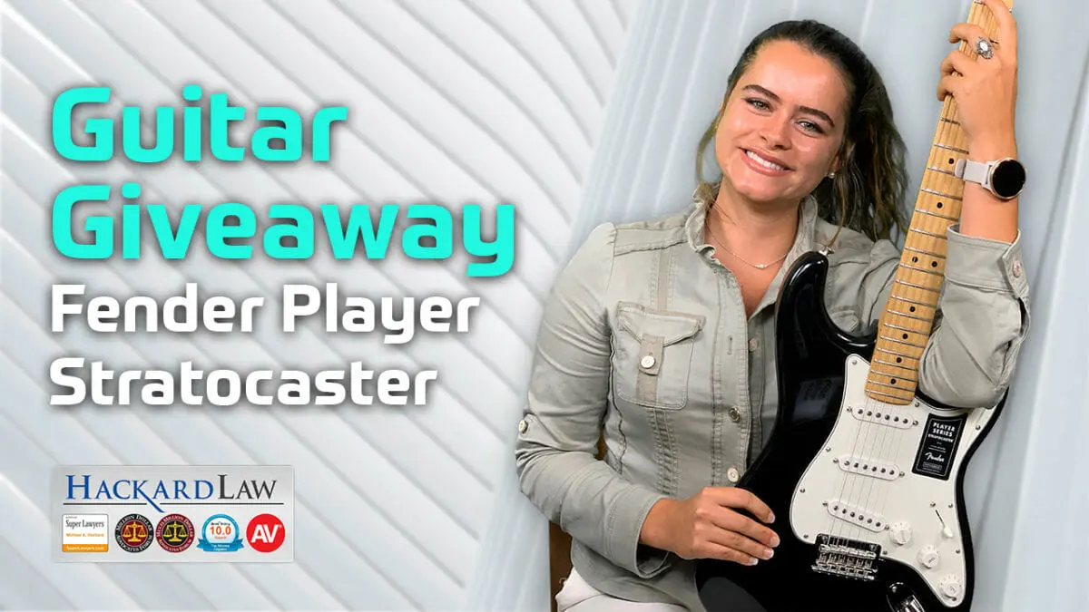 Guitar Giveaway | Fender Player Stratocaster