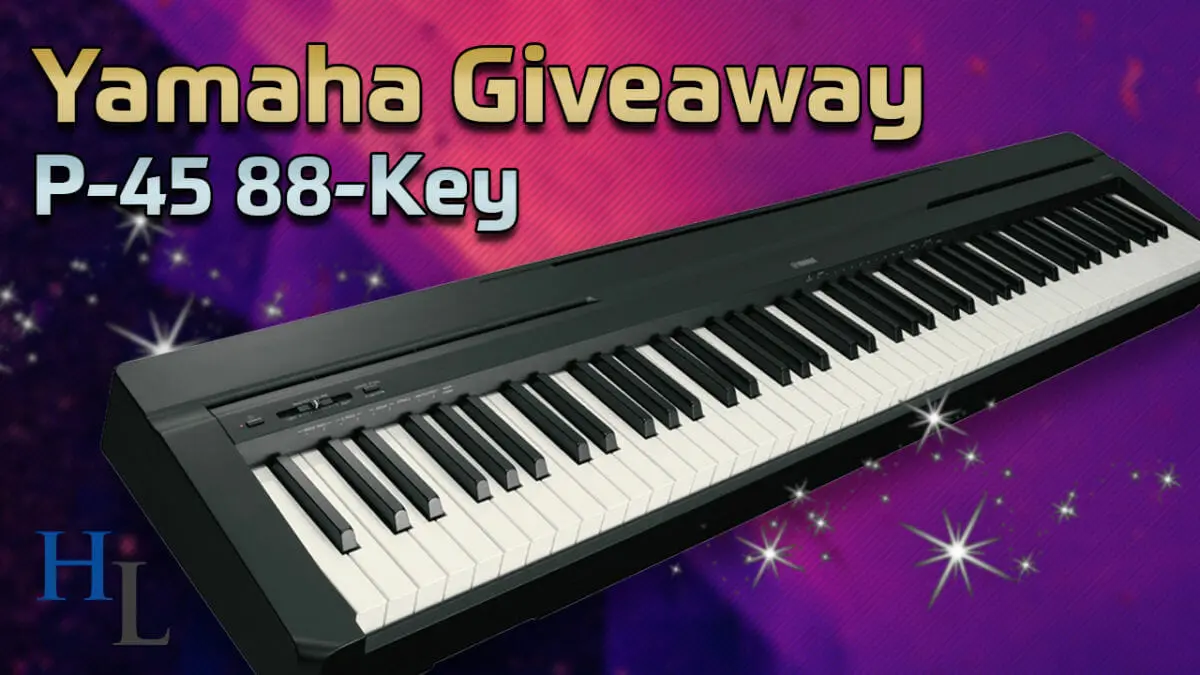 Yamaha P-45 Keyboard Giveaway