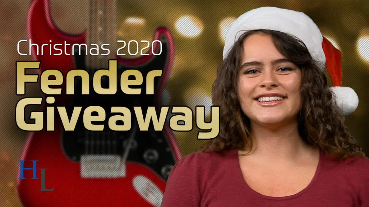 Christmas Guitar Giveaway | Fender Player Stratocaster HSS