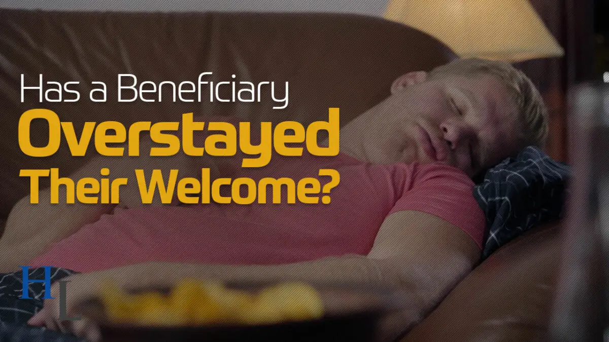 Remove a Holdover Trust Beneficiary from Trust Property