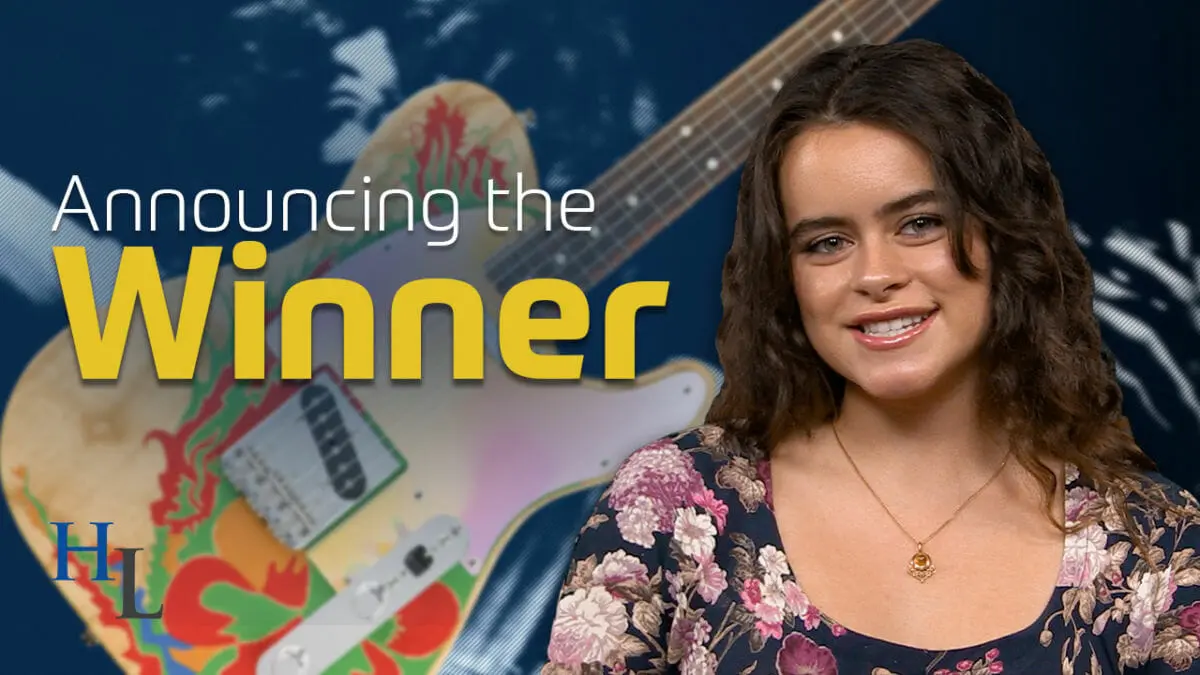 Fender Jimmy Page Telecaster Giveaway | Announcing the Winner