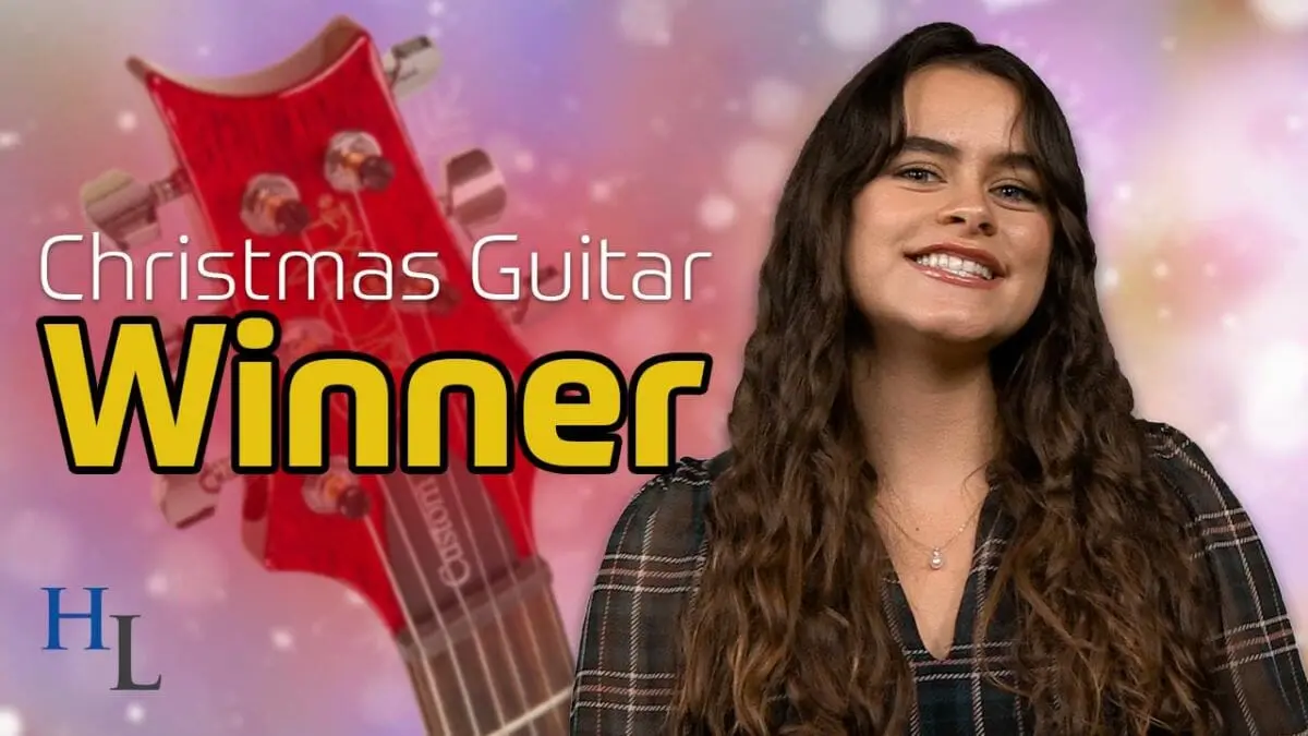 Christmas Guitar Giveaway Winner | PRS S2