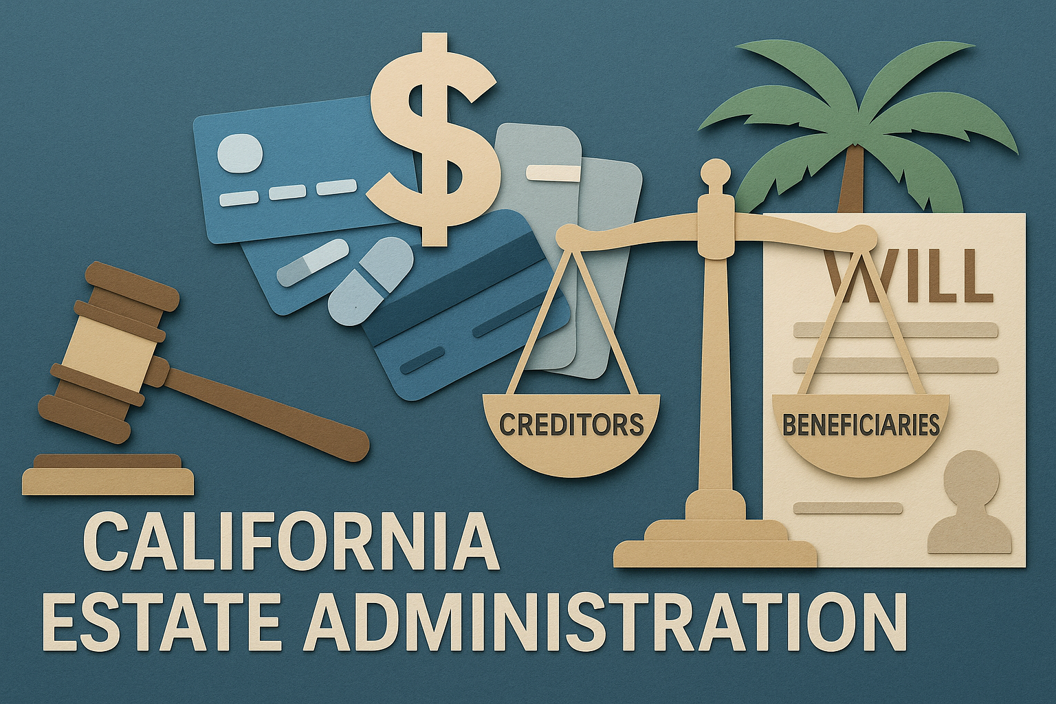 Creditors or Beneficiaries: Who Gets Paid First in California?