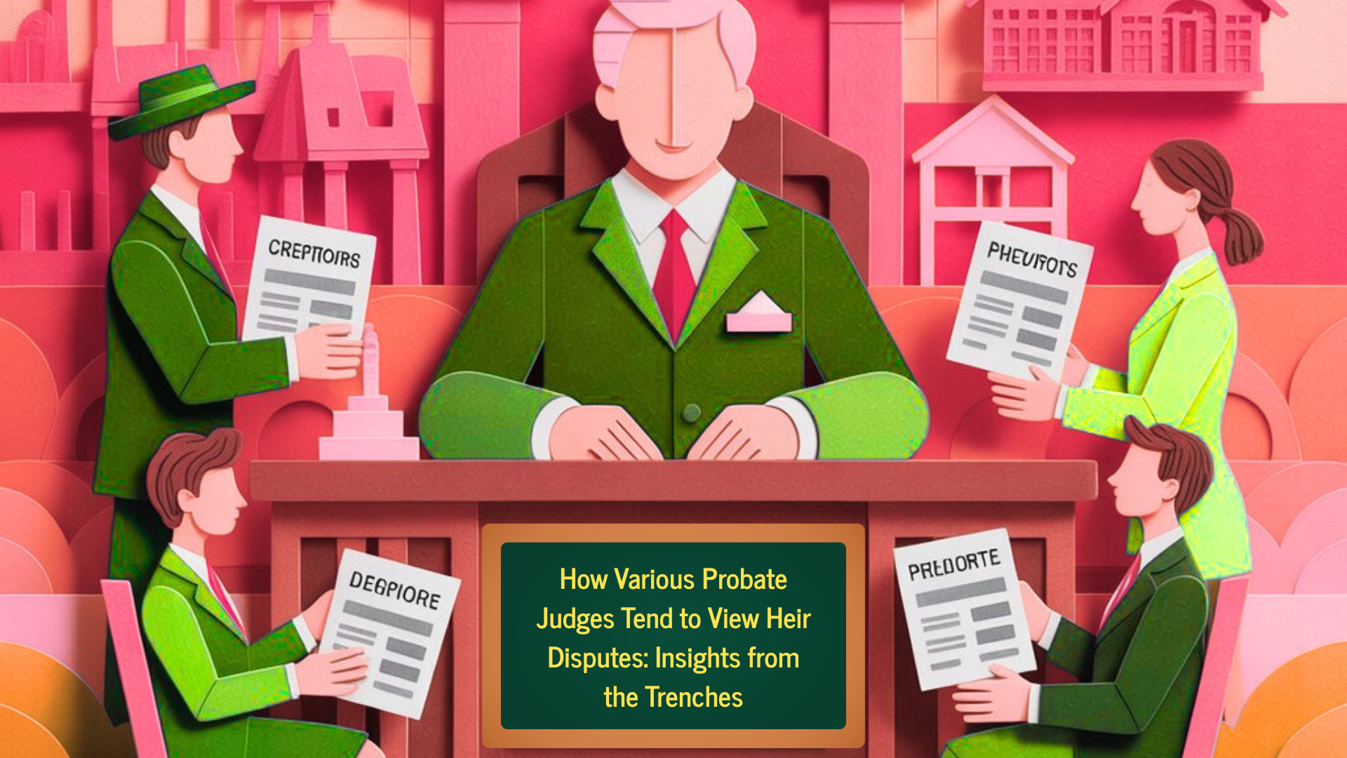 How Various Probate Judges Tend to View Heir Disputes: Insights from the Trenches