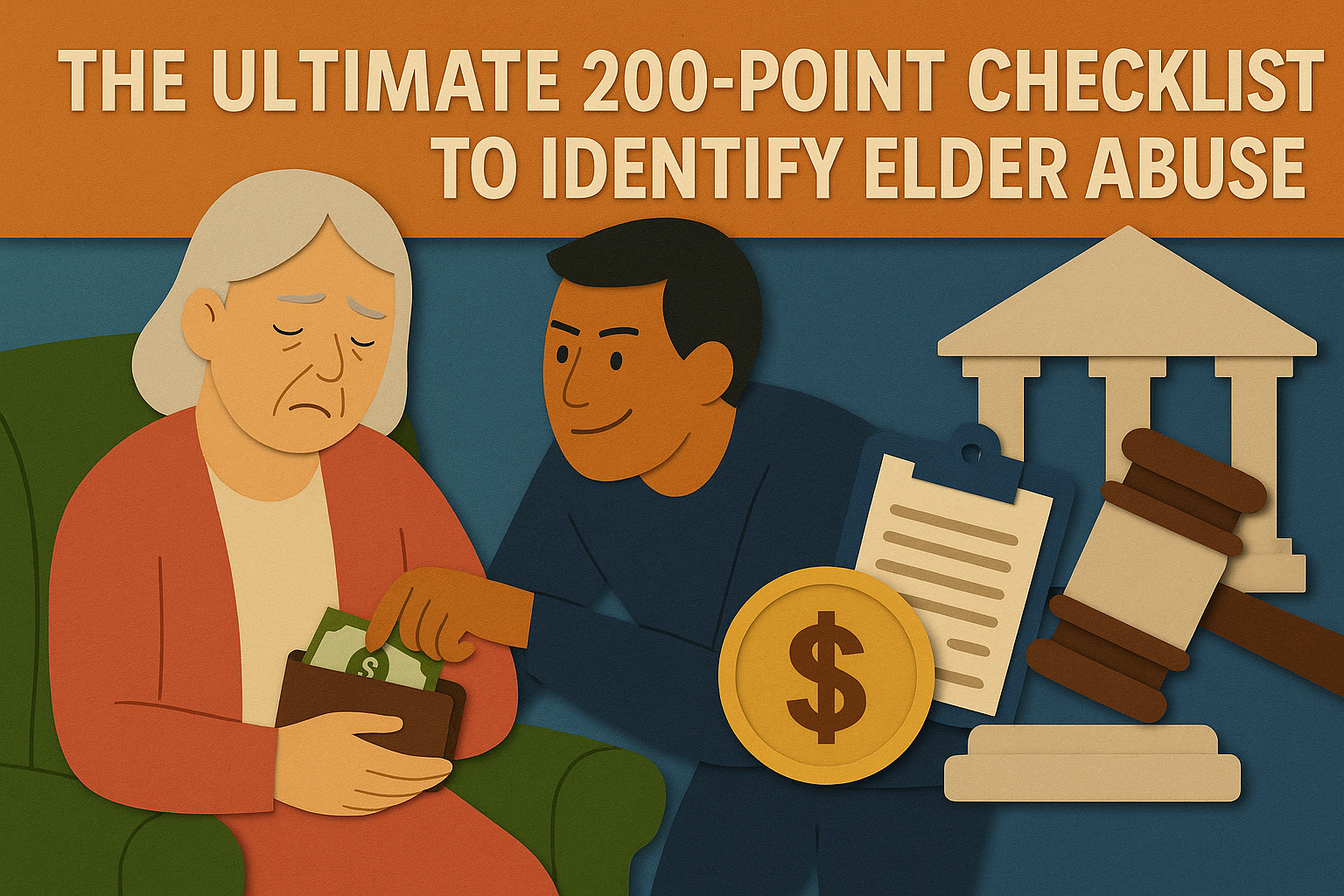The Ultimate 200-Point Checklist to Identify Elder Abuse.