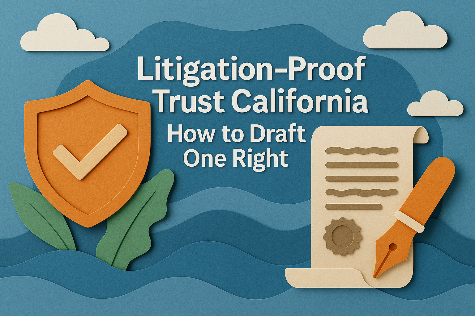 Litigation-Proof Trust California: How to Draft One Right