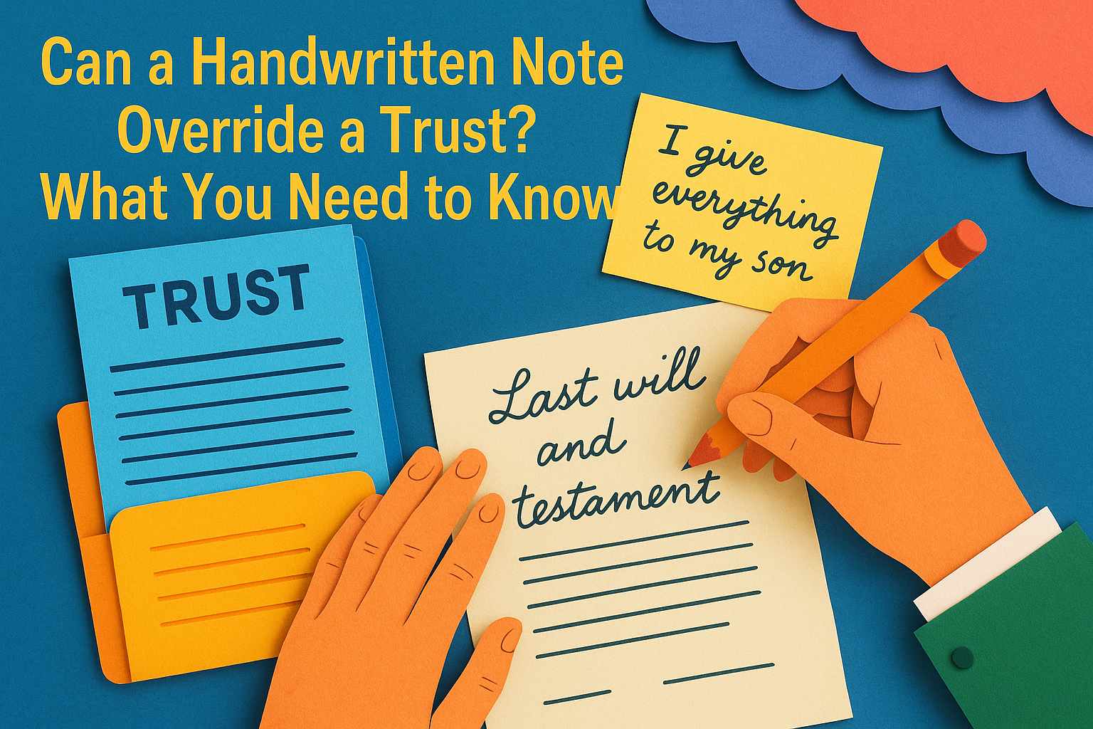 Can a Handwritten Note Override a Trust? What You Need to Know