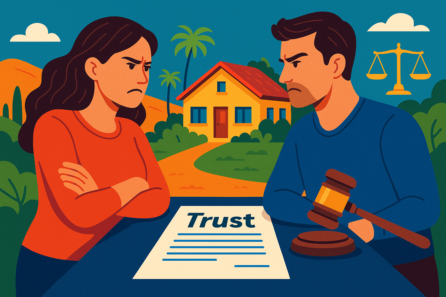 Sibling Trust Disputes in California: Heirs in Conflict