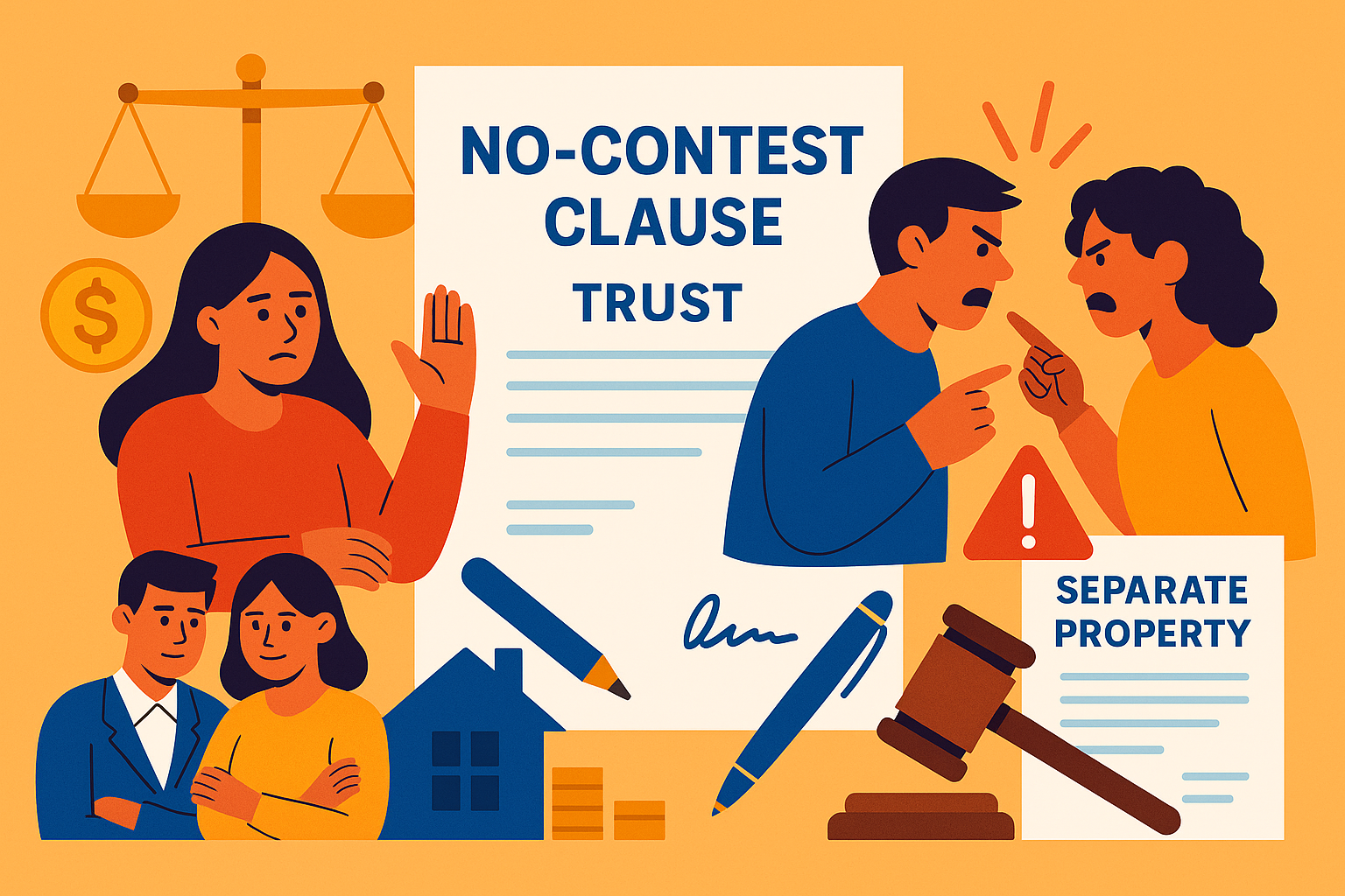 No-Contest Clauses in California Trusts: Risks & Protections