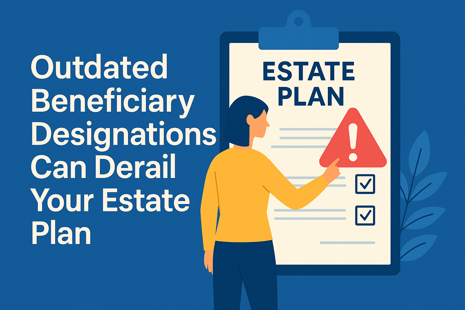 Outdated Beneficiary Designations Can Ruin Estate Plans