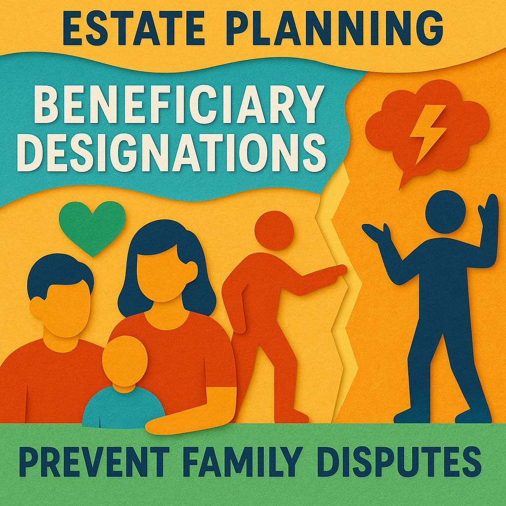 How Beneficiary Designations in Estate Planning Can Help Prevent Family Disputes
