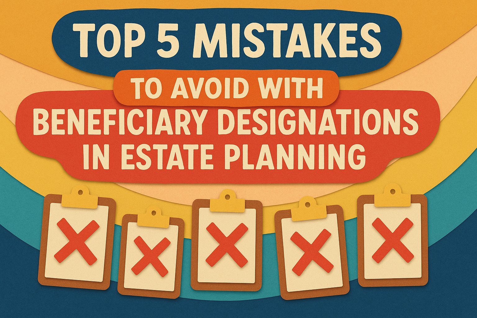 Top 5 Mistakes to Avoid with Beneficiary Designations in Estate Planning