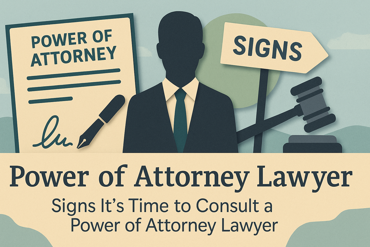 Signs It’s Time to Consult a Power of Attorney Lawyer