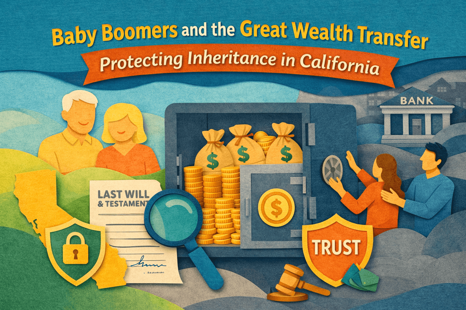 Baby Boomers and the Great Wealth Transfer: Protecting Inheritance in California
