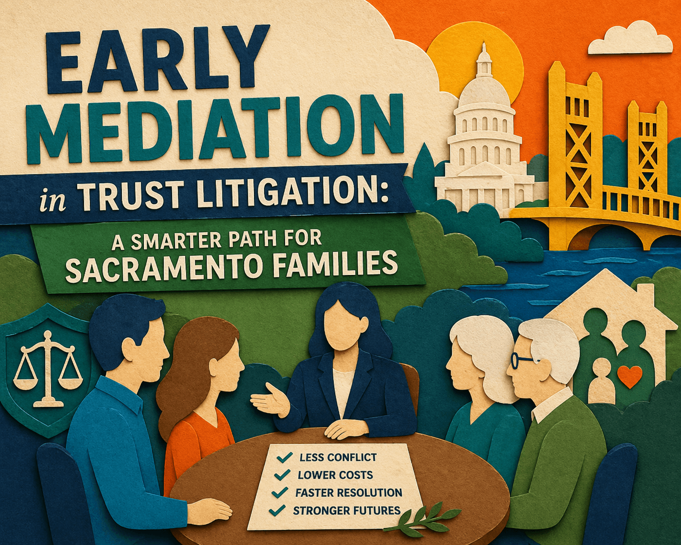 Early Mediation in Trust Litigation: A Smarter Path for Sacramento Families