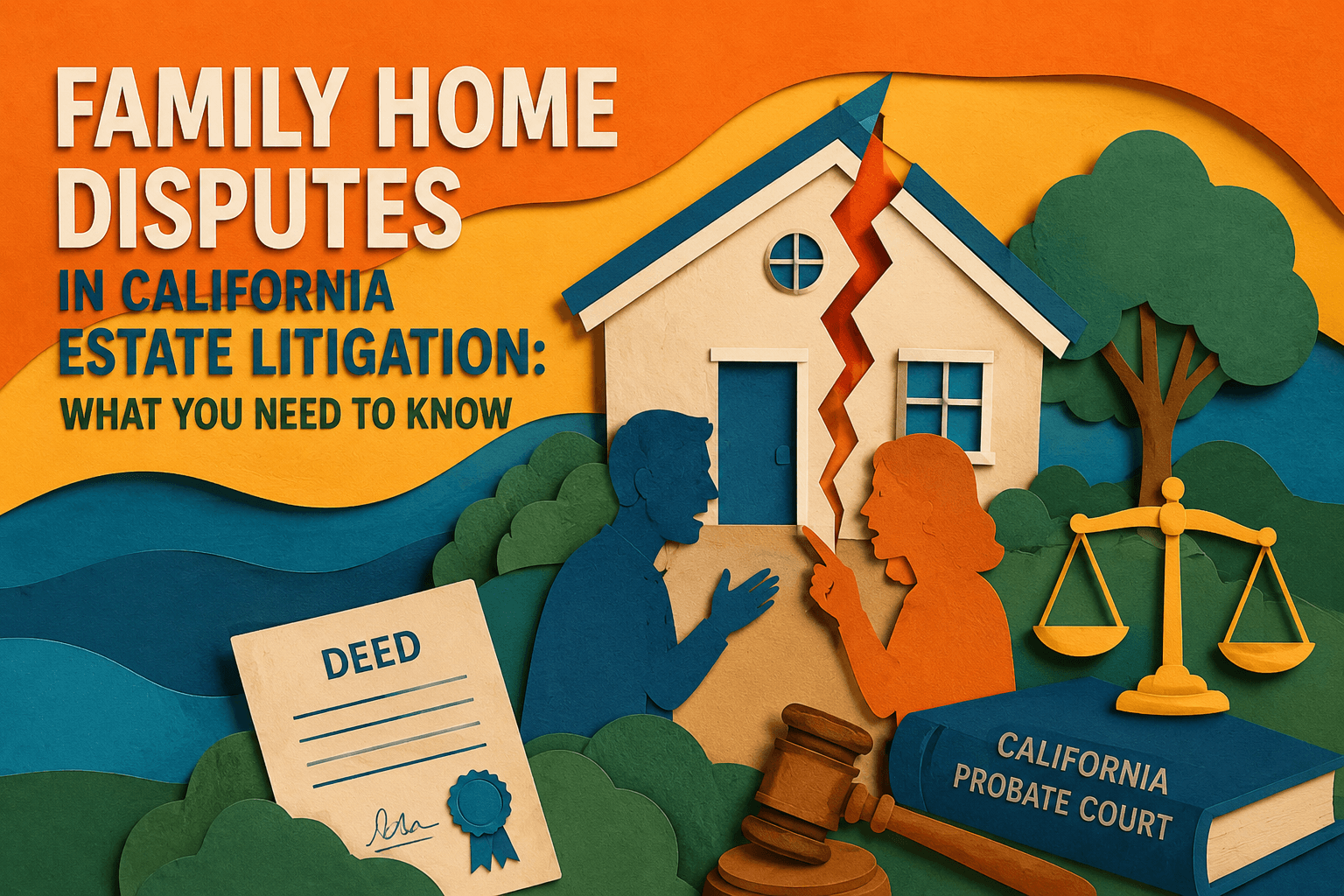 Family Home Disputes in California Estate Litigation: What You Need to Know