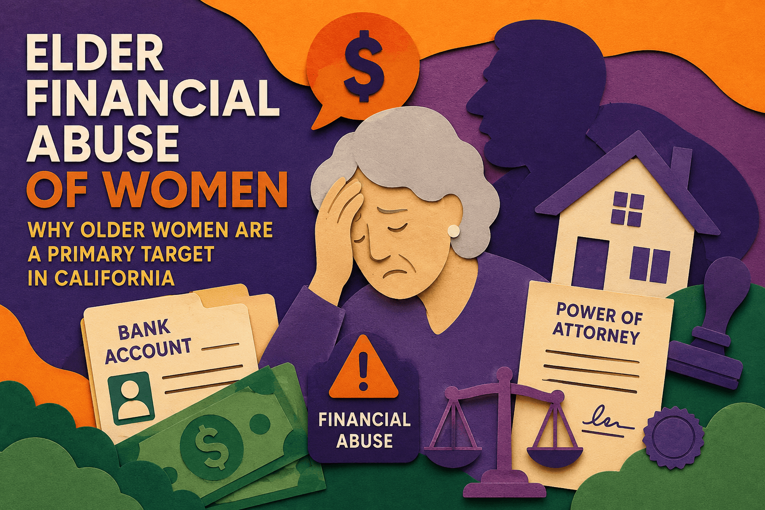 Elder Financial Abuse of Women: Why Older Women Are a Primary Target in California