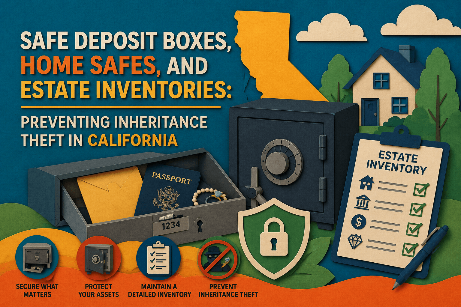 Safe Deposit Boxes, Home Safes, and Estate Inventories: Preventing Inheritance Theft in California